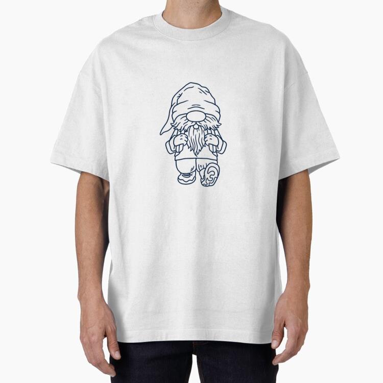 Blue Walking Gnome T-Shirt