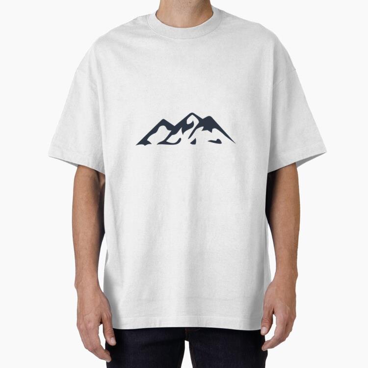 Mountain Climbing Silhouette Icon T-Shirt