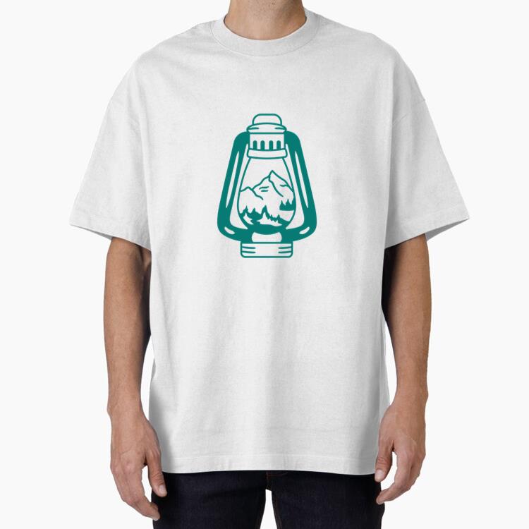 Mountain Lamp Design T-Shirt