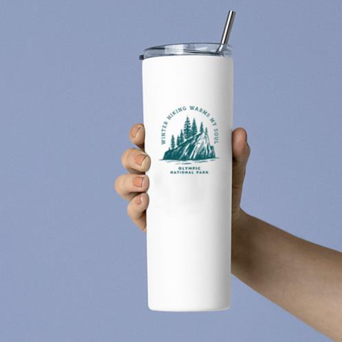Olympic National Park Badge Tumbler