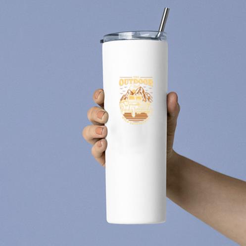 Outdoor Club Badge Tumbler